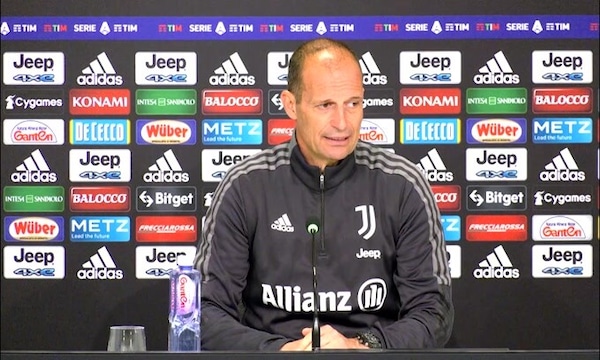 Allegri: "Con il Sassuolo gara seria altrimenti sarà dura"