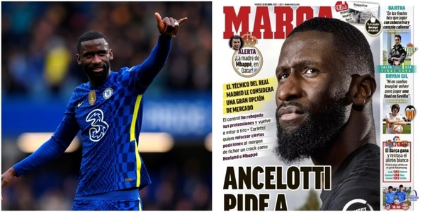 Marca: "Rüdiger a un passo dal Real Madrid". Juve a mani vuote