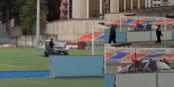 Potenza, festa salvezza e polemica: giocatori entrano in auto nello stadio