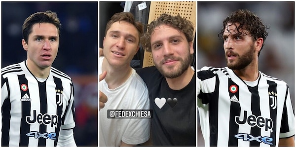 Chiesa e Locatelli, voglia di Juve: selfie post allenamento