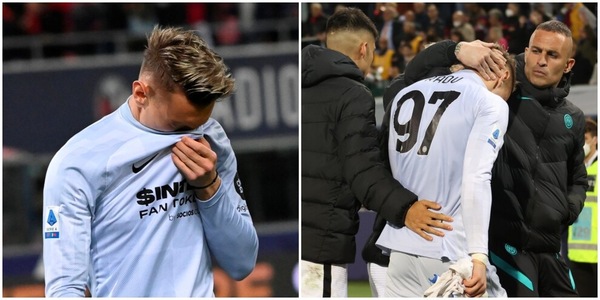 L'errore di Radu costa caro all'Inter: il portiere si dispera a fine partita
