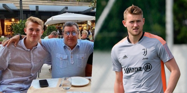 De Ligt, lettera commovente per Raiola: "Mino, non sono pronto"