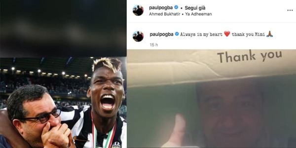 Pogba, il messaggio in ricordo di Raiola: "Per sempre nel mio cuore"