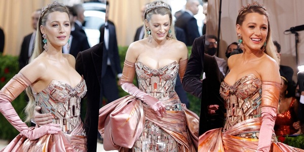 Blake Lively reginetta del Met Gala di New York