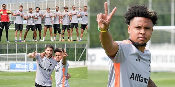 Juve, riecco McKennie. Esultanza per Chiellini FOTO