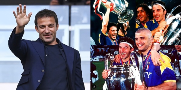 Juve, Del Piero ricorda la Champions vinta nel 1996: la risposta di Ravanelli