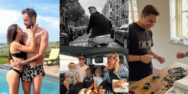 La Juve in vacanza: da De Ligt a Morata, i bianconeri si rilassano in famiglia