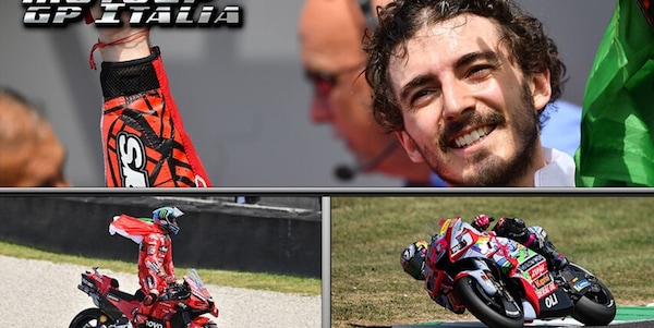 GP Italia: Ducati vince con Bagnaia, Bastianini sbaglia e cade