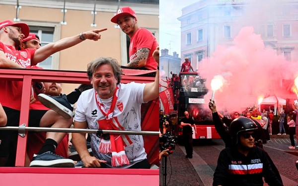 Monza, che festa in città per i ragazzi di Stroppa!
