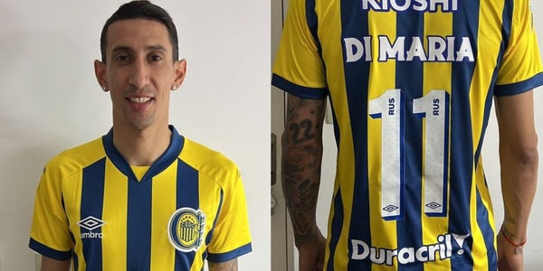 Juve o Barcellona? Intanto Di Maria posa con la maglia del Rosario Central…