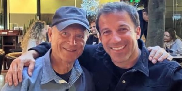 Del Piero e Terence Hill: curioso incontro a Los Angeles