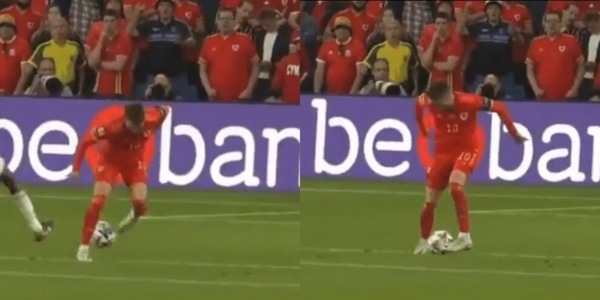 Ramsey, l'assist pazzesco con la maglia del Galles è virale sul web