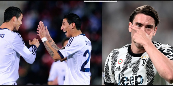 Di Maria-Cristiano Ronaldo il top, ora tocca a Di Maria-Vlahovic