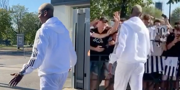 Il giorno di Pogba alla Juve, la moglie: "He's back"