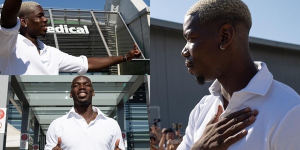 Pogba, visite mediche: tifosi Juve impazziti FOTO
