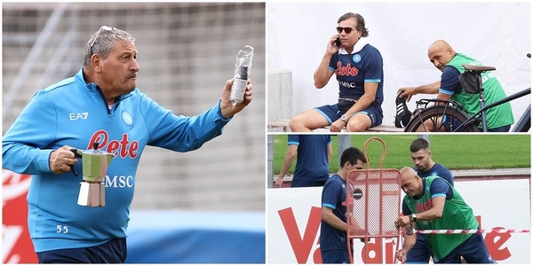 Napoli, calcio-tennis e caffè in ritiro. Ma c'è il rebus Koulibaly