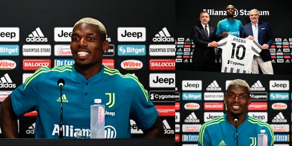 Pogba show, tanta emozione e grandi sorrisi durante la conferenza