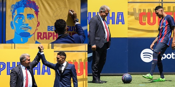 Il Barcellona presenta Raphinha: che scambi con Laporta
