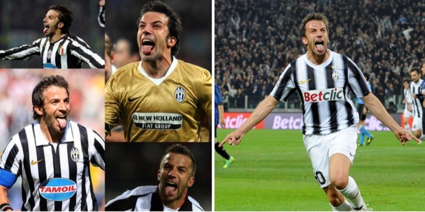 Del Piero, l'omaggio alla Juve per il World Emoji Day