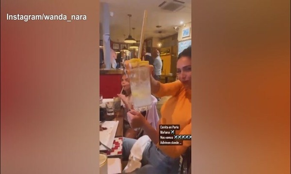 Parigi, cena tra sorelle Nara