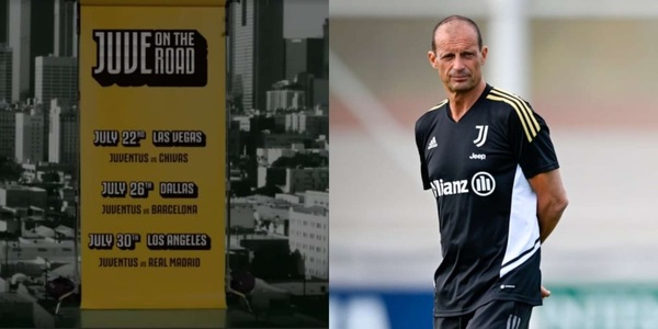 Juve, i convocati di Allegri per la tournée negli USA: fuori anche De Sciglio