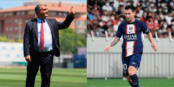 Laporta fa sognare i tifosi del Barcellona: le sue parole su Messi