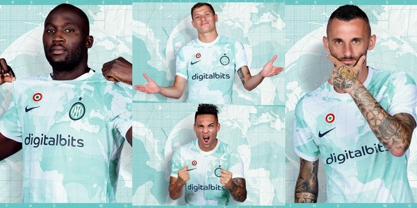 Il kit away dell'Inter: c'è la Terra sulla nuova maglia