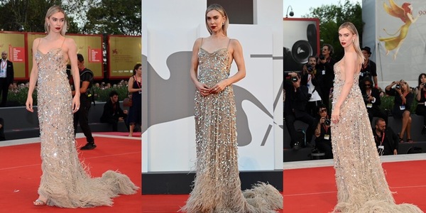 Vanessa Kirby infiamma il red carpet di Venezia 79