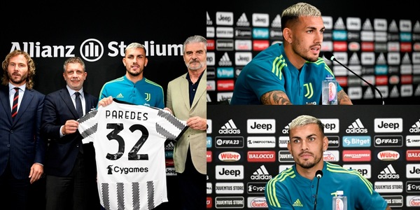 Paredes si presenta: "Ho sempre voluto venire alla Juve"