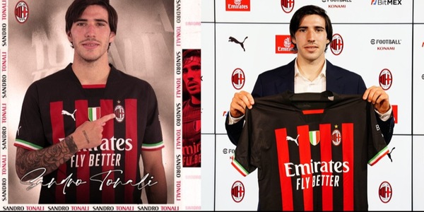 Ufficiale: Tonali rinnova con il Milan fino al 2027