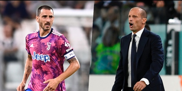 Juve, la differenza che c'è fra Bonucci e Allegri