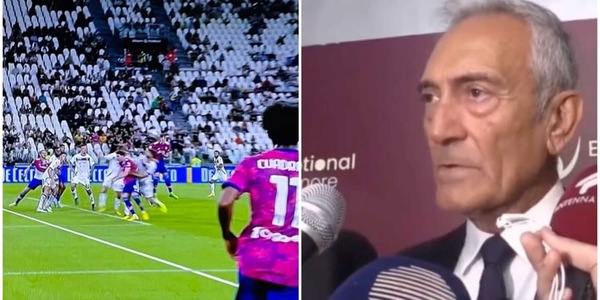 Clamoroso, Gravina assolve tutti: "Juve-Salernitana? Non hanno sbagliato né Var né arbitri"