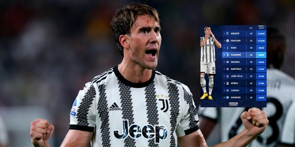 Juventus, il tuo tesoro: Vlahovic da 85 milioni. Davanti ha Mbappé, Haaland e Kane