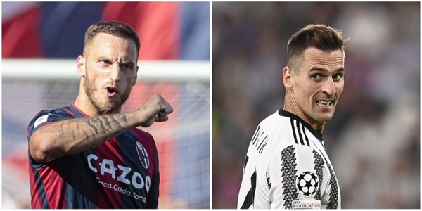 Juve-Bologna: Arnautovic insegue Baggio, Milik viaggia a doppiette