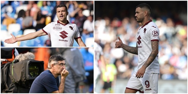 Napoli-Torino, le pagelle granata: Buongiorno altra giornata no, Sanabria segna e lotta