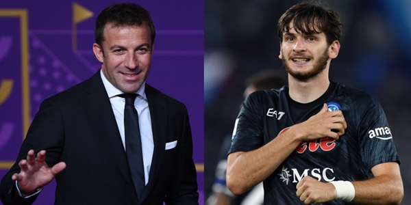 Del Piero innamorato di Kvaratskhelia: "Ha una cosa che spacca la Serie A"