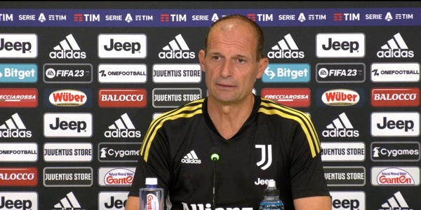 Milan-Juve, Allegri: "Bonucci rientra. Milik? Meglio. Leao sposta gli equilibri"