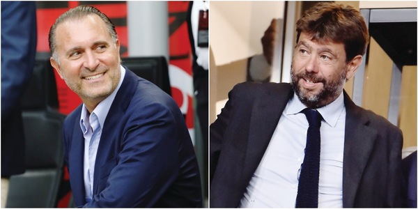 Milan-Juve, Cardinale e Agnelli: 39 giorni contro 99 anni