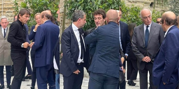 Ventrone, da Conte a Moggi e Giraudo: la Juve all’ultimo saluto FOTO