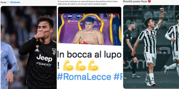 Dybala infortunato, l'affetto dei tifosi Juve: "Forza Paulo"