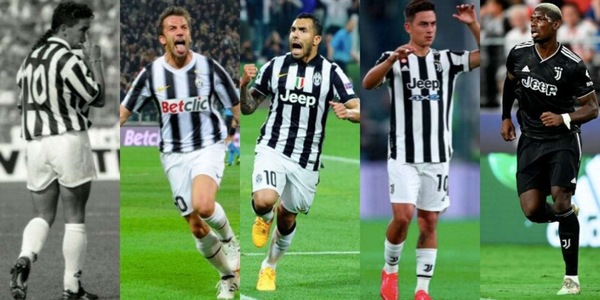 Juventus, i 10 nel giorno dei 10