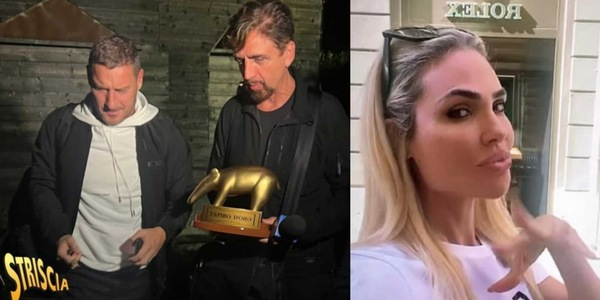 Tapiro d’Oro a Totti: la reazione alla domanda su Ilary Blasi
