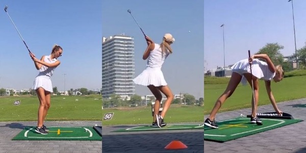 Viky Varga, il golf non è mai stato così sexy