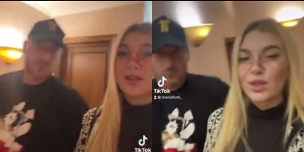 Totti e 'na cifra' di sesso, il VIDEO con la figlia Chanel