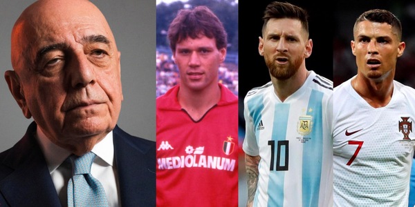 Galliani: "Vi svelo il segreto del calciomercato. Van Basten come Messi e Ronaldo"