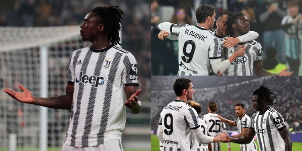 Juventus-Empoli: Kean, gioia silenziosa, poi l’abbraccio di Vlahovic