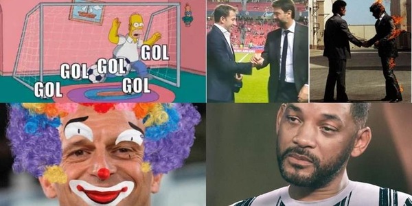 Champions, Allegri e Juventus out: l'infinita beffa social