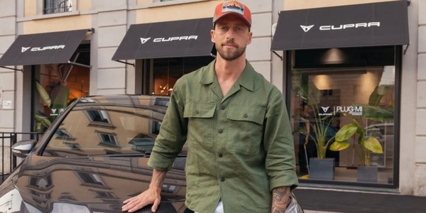 Marchisio "elettrico", sui social con Cupra Born