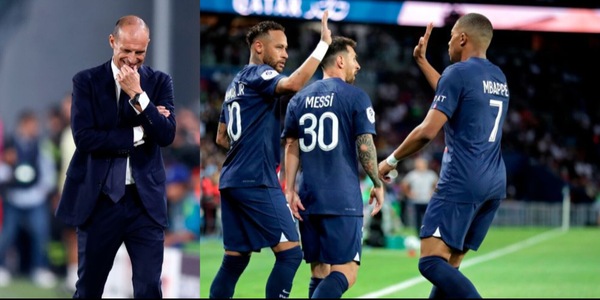 Juventus-Psg: se perde, Allegri in Champions come la Roma