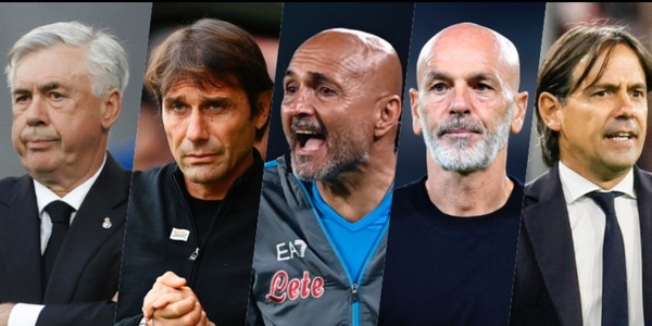 L'Italia in panchina alla conquista della Champions. Manca solo Allegri